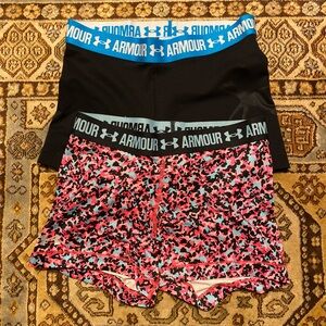 2 piece Set of UnderArmour Shorts